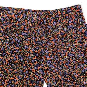 Pink Stars cropped floral pant